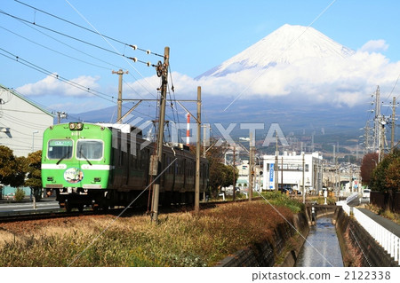 Mt. Fuji and Train 2122338