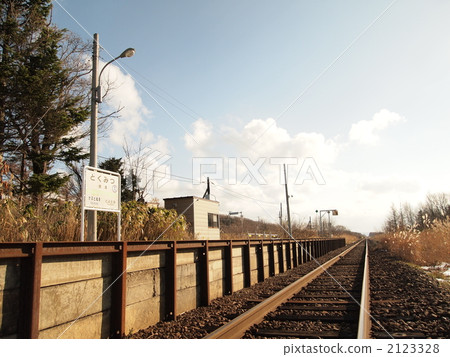 unmanned station, rail, railroads 2123328
