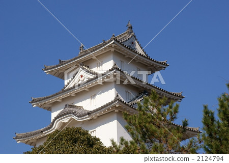 akashi castle, building, buildings 2124794
