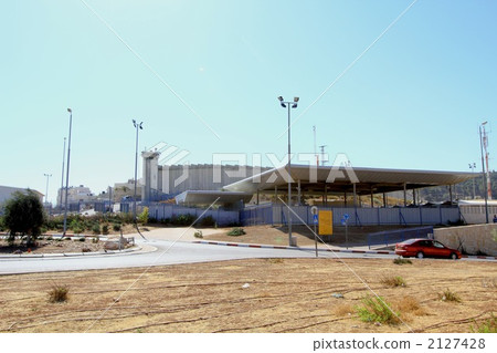 Checkpoint separation wall near Jerusalem Checkpoint separation wall near Jerusalem 2127428