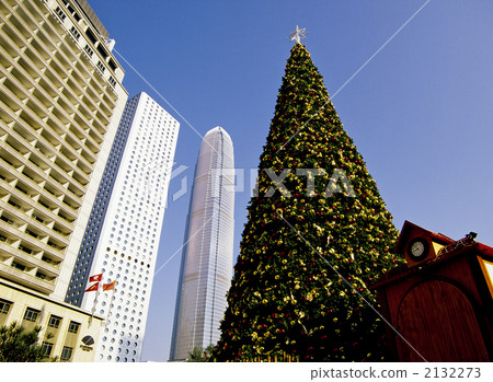 香港島和聖誕樹現代大廈 2132273