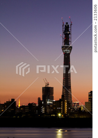 Tokyo sky tree of sunset 2133606