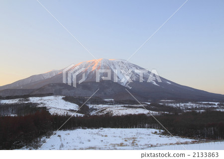 岩手山在冬天的冬天 2133863