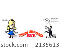 New Year cards 2011 Alice and Wizard of Wonderland 2135613