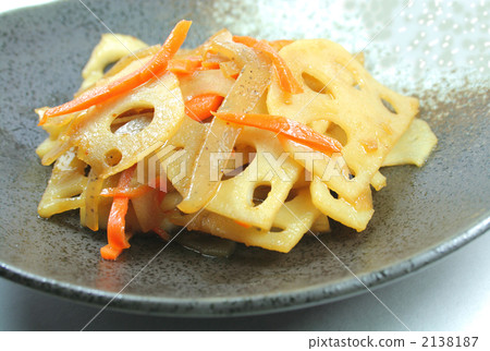 Japanese lotus root kinpira 2138187