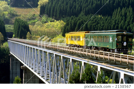 高千穗鐵路（卡車和高千穗鐵橋） 2138567
