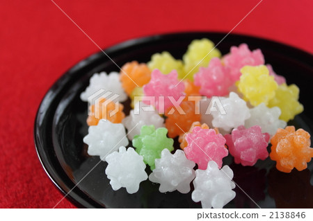 sugar candy, sugar stars, confetti 2138846