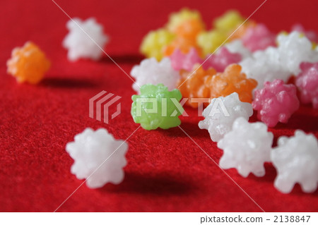 sugar candy, sugar stars, confetti 2138847
