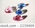 Pink and blue diamonds 2139409