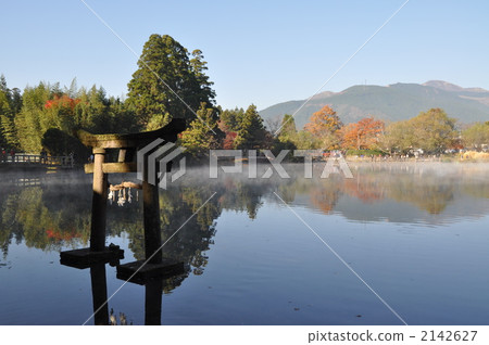Kin Lake Lake Tenso Shrine Torii Torii 2142627