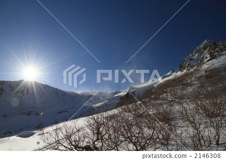 駒嶽山 雪山 廣闊的荒野 2146308