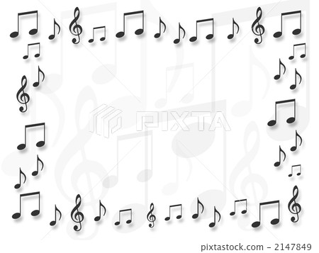Frame of note - Stock Illustration [2147849] - PIXTA