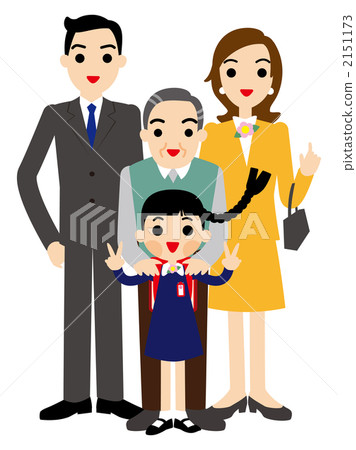 Girls and families entering elementary school 2151173