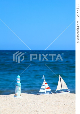 Lighthouse and ship 2153129