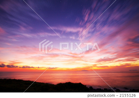 傍晚 日落 夕陽-照片素材（圖片） [2155126] - PIXTA圖庫