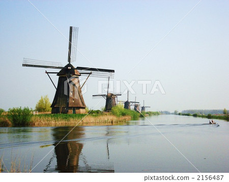 Dutch windmill group 2156487