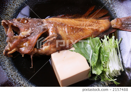 Simmered boiled fish and Japanese food 2157488