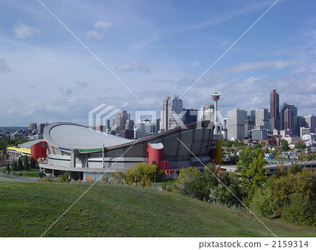 downtown, panoramic view, stadium 2159314
