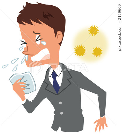 Men with hay fever 2159609