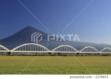 Aqueduct and Mt. Fuji Aqueduct and Mt. Fuji 2159641