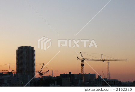 under construction, station building, ichikawa city 2162280