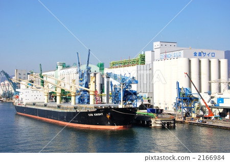 A port of a bulk carrier A port of a bulk carrier 2166984