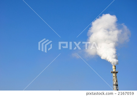Chimney and blue sky Chimney and blue sky 2167059
