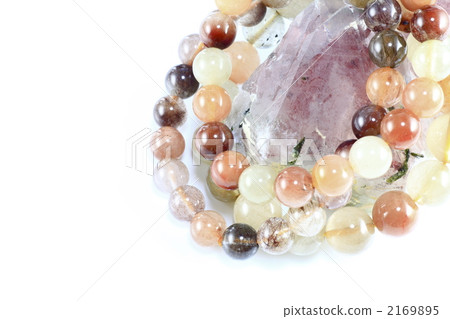 Fukuroku-jubu手鐲（右），七個幸運之神之一，喜馬拉雅水晶之石 2169895