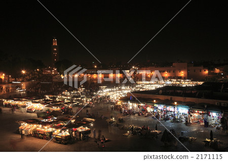 世界遺產Jamaha el Fna廣場和Koutoubia 2171115