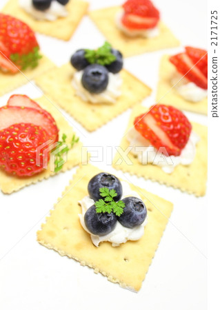 Crackers and fruits Crackers and fruits 2171725