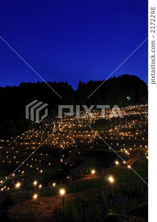 Night view of rice terraces 2172298