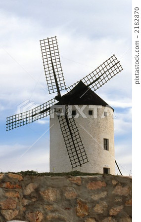 西班牙Lamancha的風車 西班牙Lamancha的風車 2182870