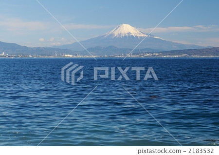 Mt. Fuji seen over Suruga Bay Mt. Fuji seen over Suruga Bay 2183532
