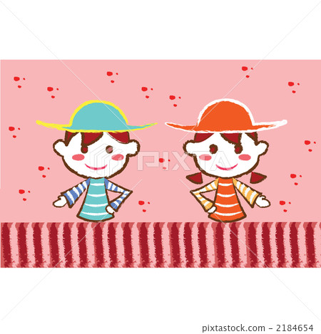 Child illustration illustration pink - Stock Illustration [2184654] - PIXTA