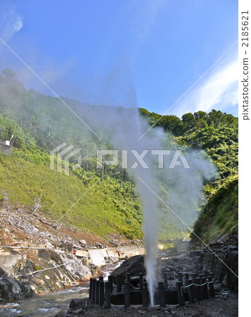 地獄谷溫泉的間歇泉 2185621