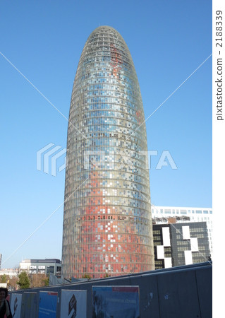 torre agbar, building, buildings 2188339