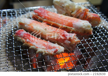 Charcoal grilling of crab crab 2192630
