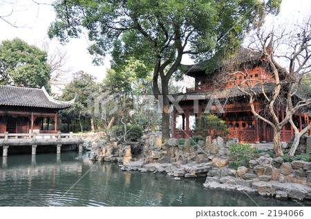 pond, lagoon, garden 2194066