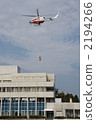 Rescue training at a helicopter 2194266