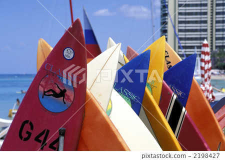 82009 Waikiki Beach Oahu Hawaii 2198427