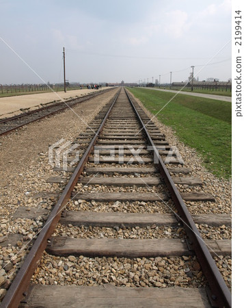 Poland Birkenau Auschwitz Jewish concentration camp railway Poland Birkenau Auschwitz Jewish concentration camp railway 2199414