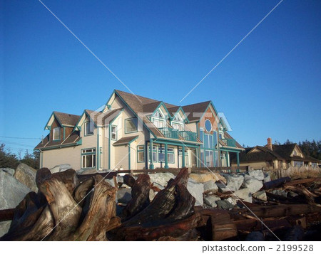 detached house, separate house, north american 2199528