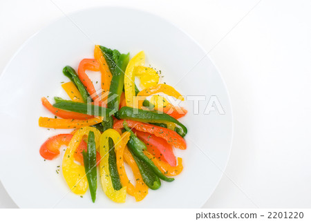 Paprika and green pepper salad Paprika and green pepper salad 2201220