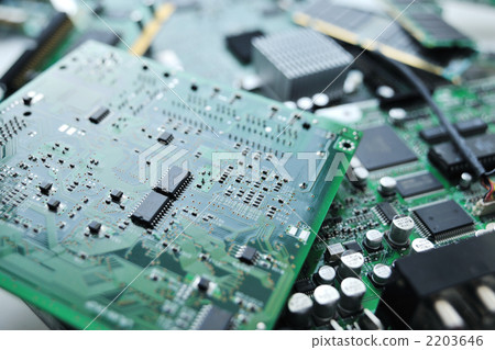 cpu, motherboard, transistor 2203646