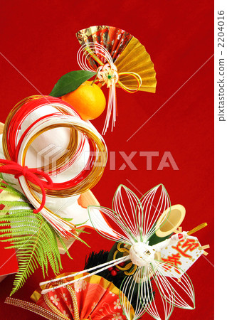 新年的鏡子米糕Kadomatsu排列午餐垂直 新年的鏡子米糕Kadomatsu排列午餐垂直 2204016