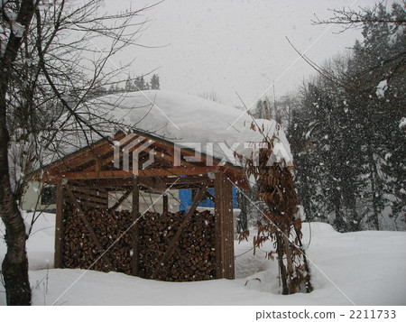 heavy snowfall, fallen snow, snowfall 2211733