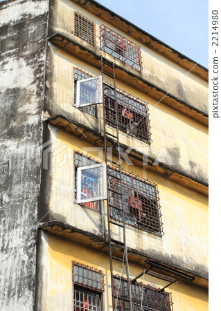 Barrier for wire cracket Wire hike evacuation ladder Bangkok 2214980