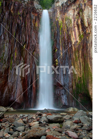 Junpei waterfall (Taki no yaki) 100 waterfalls in Japan 2216682