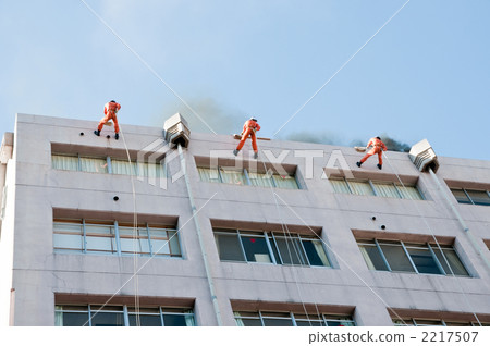 Fire brigade descent training 2217507