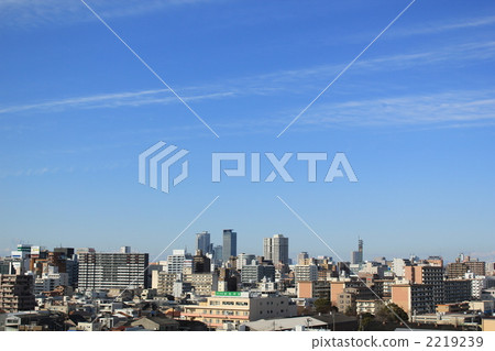 城市景觀 城市風光 商業區 2219239